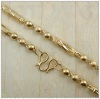18k gold plated necklace 3410045