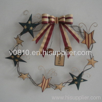 metal garden garland