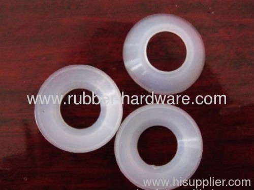 Silicone rubber washer and gasket