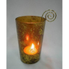 glass candle holders