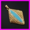 18k gold plated pendant 1640050