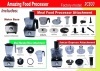 Juicer vegetable and fruit juice maker with 21 pcs set