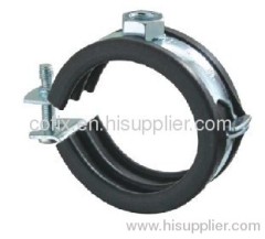 Zinc galvanized pipe clamp