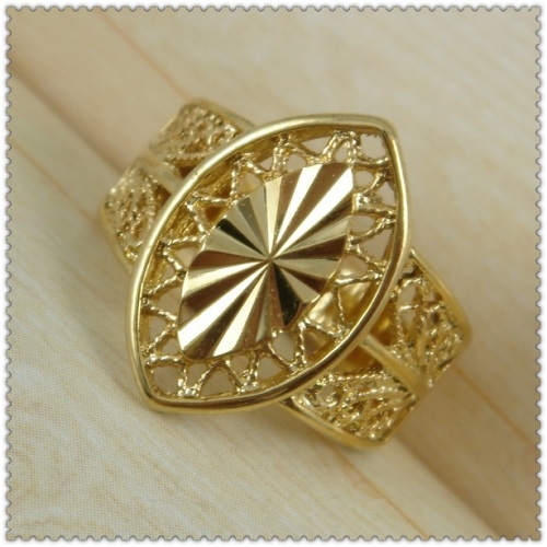 18k gold plated ring 1310066