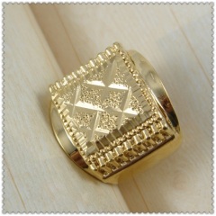 18k gold plated ring 1310068