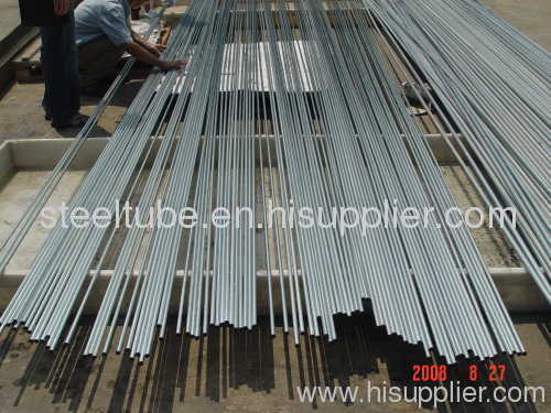 DIN2391 NBK galvanized steel pipe