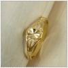 18k gold plated ring 1310135