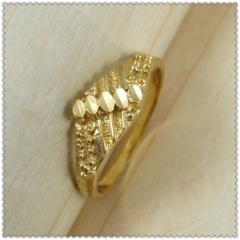 18k gold plated ring 1310137