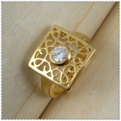 18k gold plated ring 1320018