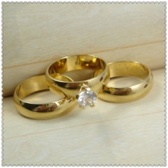 18k gold plated ring 1320059