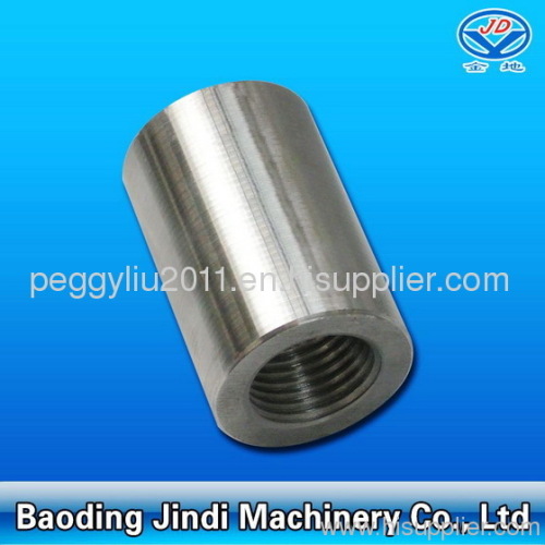 Parallel thread rebar coupler