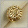 18k gold plated ring 1320226