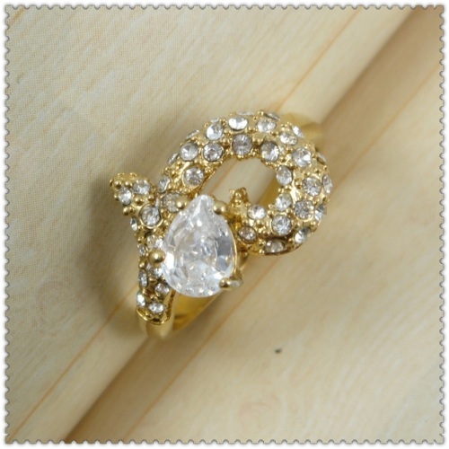 18k gold plated ring 1320640
