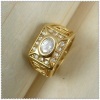 18k gold plated ring 1320741