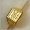 18k gold plated ring 3310004