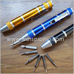 Promotion pen shaped mini screwdriver