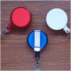 round shaped retractable badge holder
