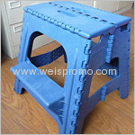 Blue Folding Step Stool