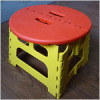 Round plate folding stool