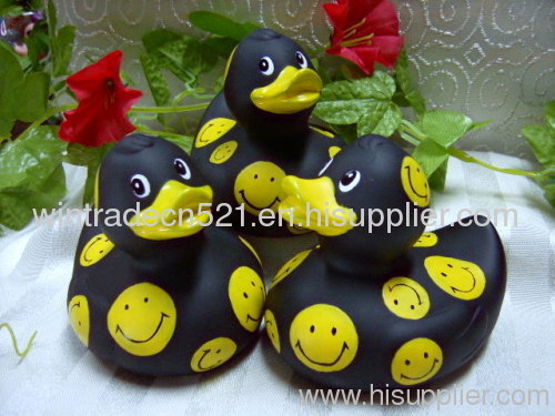 Floating black duck promotion baby duck
