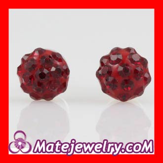 Sterling Silver Austrian crystal Stud Earrings