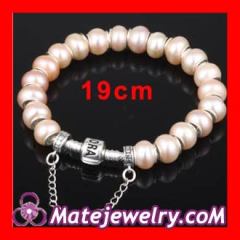 19cm Freshwater Pearl Silver Snake Wholesale