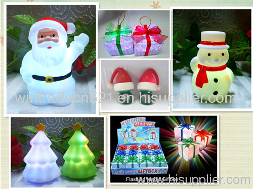 Christmas decoration gifts -Santa claus,snowman and xmas tree