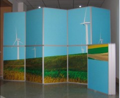 exhibition board,display panel,folding panel display,folding display panel
