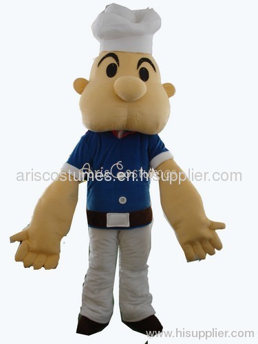 popeye costume mascot cartoon characters