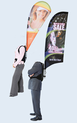 walking bill board,Backpack Advertising Flag,walking banner,China walking banner