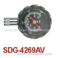 Dial Metal Tire Gauge