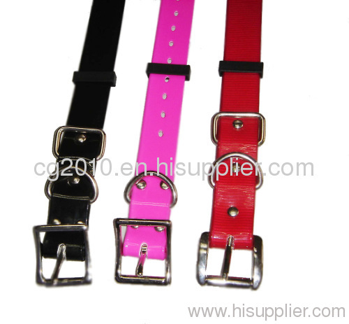 nylon pvc/tpu dog collars