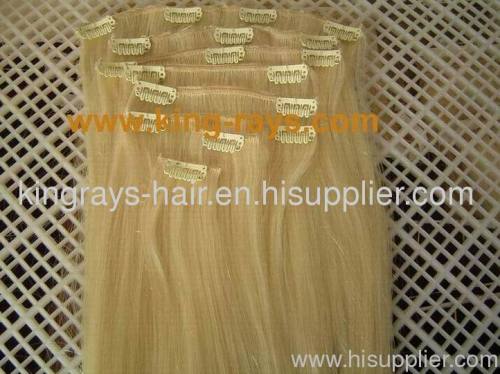 Luxury Blonded Silky Straight Remy Clip in Hair