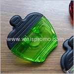 Apple shaped magnetic memo clip