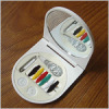 Promotion plastic sewing kit with mirror