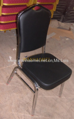Chrome metal banquet chair B1030 Chrome