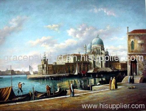 Venice oil painting