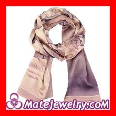 Silk Scarves 170×50cm painting silk scarves for women Wholesale