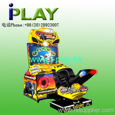 Latest amusement driving/racing game machine