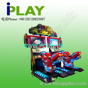 POP MOTO,DRIVING AMUSEMENT GAME MACHINE