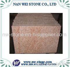 G682 rusty flamed granite flooring tiles