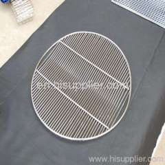 (Round & Bend type) Barbecue Grill Netting &BBQ Wire Mesh