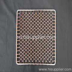 (Square shape &Copper material) Barbecue Grill Netting /BBQ Wire Mesh