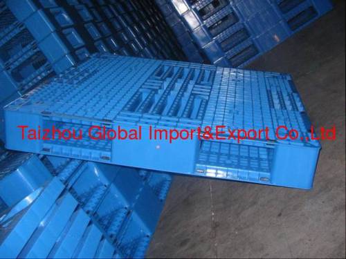 Doule sides durable plastic pallet/Double deck euro pallet