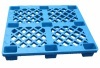 Light Duty Grid Top Nestable Plastic Pallet with Nine Feet