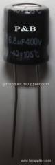 400v6.8uF 10X13 aluminum electrolytic capacitor with low ESR