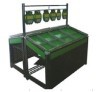 stainless steel supermarket vegetable rack