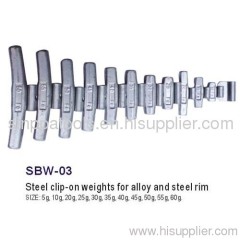 Steel Clip-on Balance Weight