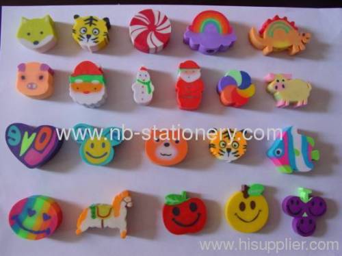 3D Shaped Eraser Topper