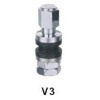 Clamp-in Metal Tire Valve